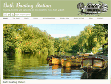 Tablet Screenshot of bathboating.co.uk